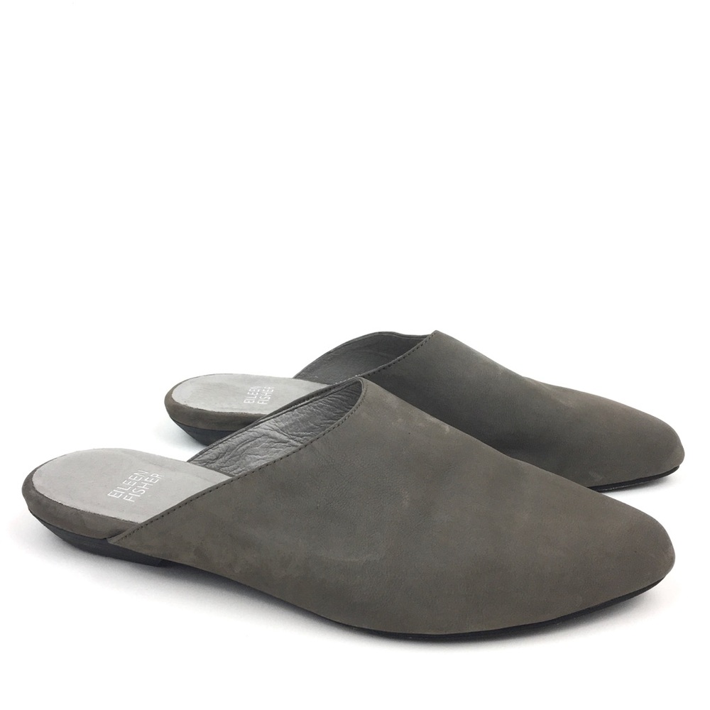 Eileen Fisher Mule Slide Flats Pointed Toe Blog - image 1